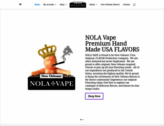 nolavape.com screenshot