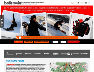 noleggioski.botteroski.com screenshot
