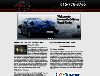 nolensvillecollision.com screenshot