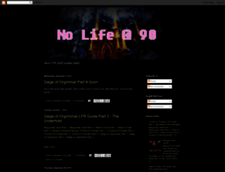 nolifeat90.blogspot.sg screenshot