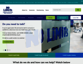 nolimitshelp.org.uk screenshot