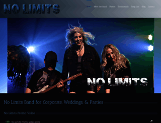 nolimitsrocks.com screenshot