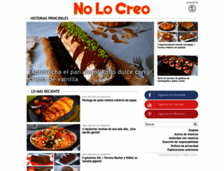 nolocreo.net screenshot