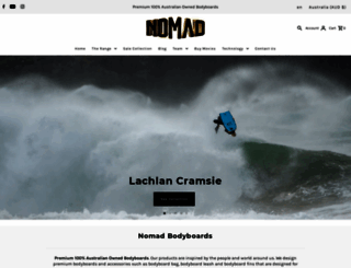 nomad.com.au screenshot