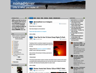 nomad4ever.com screenshot