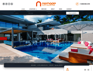 nomadeclub.com screenshot