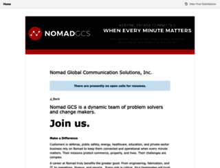 nomadgcs.submittable.com screenshot
