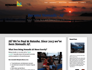nomadic-af.com screenshot