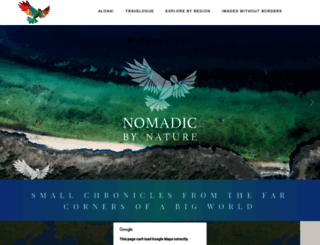 nomadic-by-nature.com screenshot