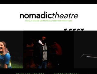 nomadic-theatre.com screenshot
