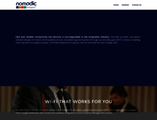 nomadic.co.za screenshot