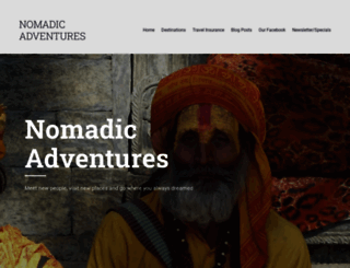 nomadicadventures.co.za screenshot