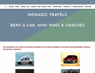 nomadictravels.com screenshot