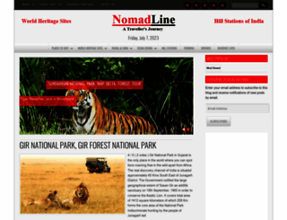 nomadline.com screenshot