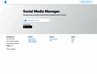 nomesigue.com screenshot