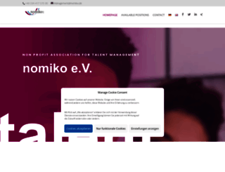 nomiko.de screenshot