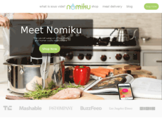nomiku.com screenshot