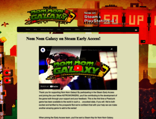 nomnomgalaxy.com screenshot