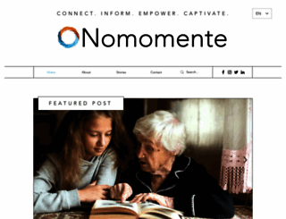 nomomente.org screenshot