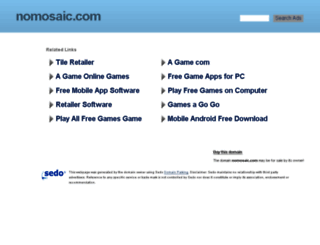 nomosaic.com screenshot