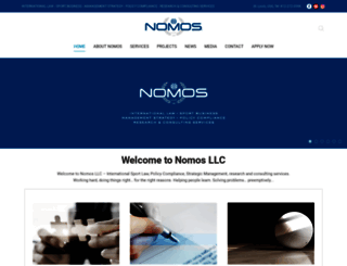 nomosllc.com screenshot