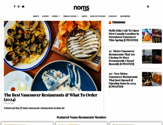 nomsmagazine.com screenshot