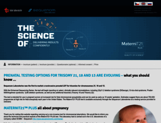 non-invasivetesting.com screenshot