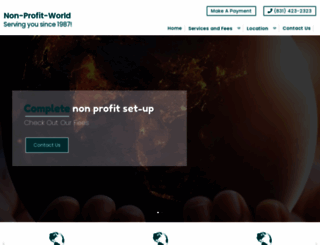 non-profit-world.com screenshot