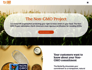 nongmoproject.com screenshot