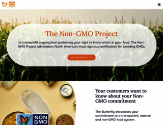 nongmoproject.org screenshot