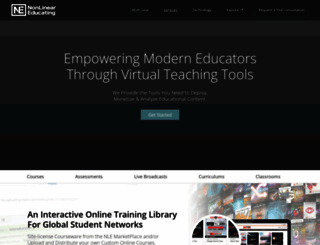 nonlineareducating.com screenshot