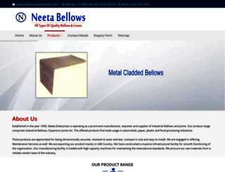 nonmetalicbellows.com screenshot