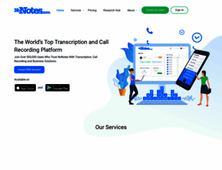 nonotesvoice.com screenshot