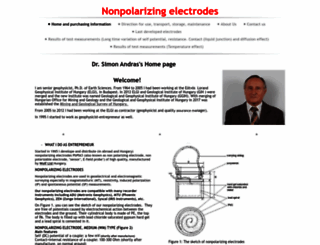 nonpolarizingelectrode.com screenshot