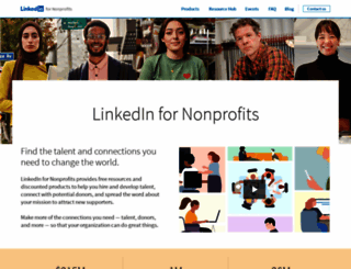 nonprofit.linkedin.com screenshot