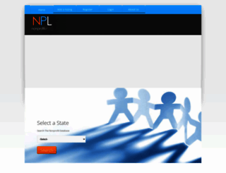 nonprofitlist.org screenshot