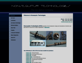nonsequitur-ion-gun.com screenshot