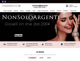nonsoloargenti.com screenshot