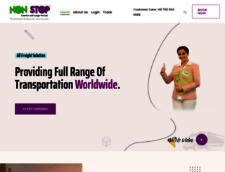 nonstopcourier.net screenshot