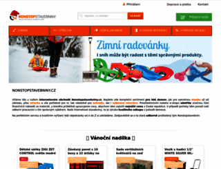 nonstopstavebniny.cz screenshot