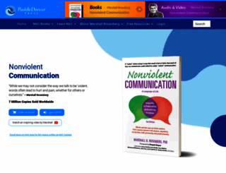 nonviolentcommunication.com screenshot