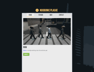 noobonicplague.com screenshot