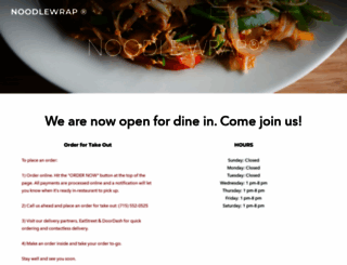 noodlewrap.com screenshot