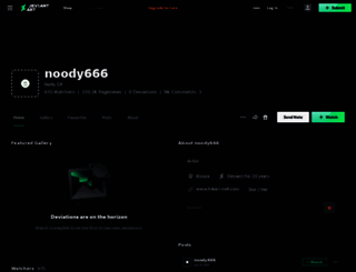 noody666.deviantart.com screenshot