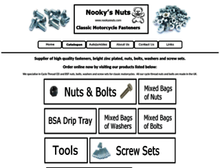 nookysnuts.com screenshot