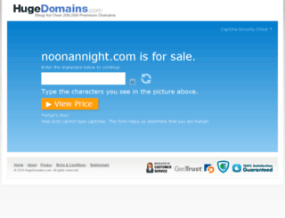 noonannight.com screenshot
