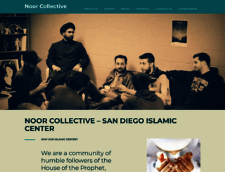 noorcollective.org screenshot