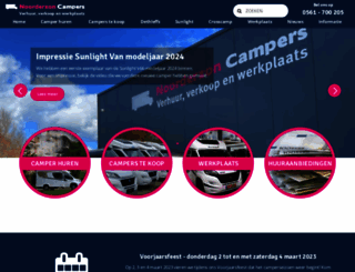 noorderzon-campers.nl screenshot