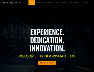 noorishadlaw.com screenshot
