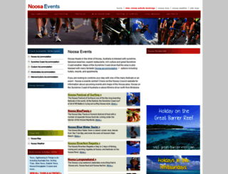 noosa-events.com.au screenshot